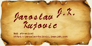 Jaroslav Kujović vizit kartica